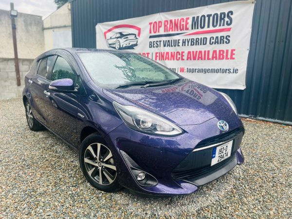 Toyota Aqua Hatchback, Petrol Hybrid, 2019, Purple