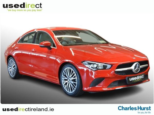 Mercedes-Benz CLA Saloon, Petrol, 2019, Red