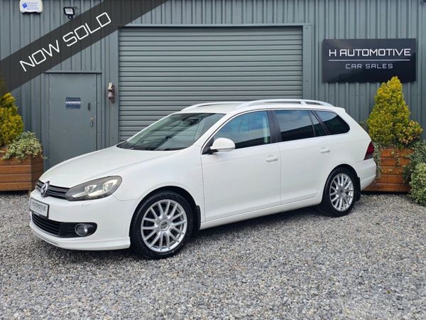 Volkswagen Golf Estate, Petrol, 2011, White