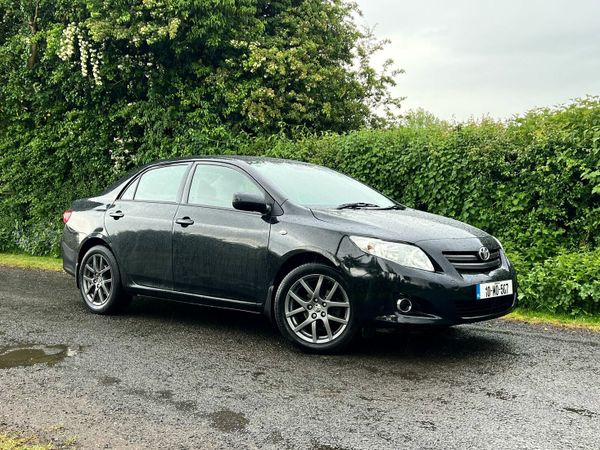 Toyota Corolla Saloon, Petrol, 2010, Black
