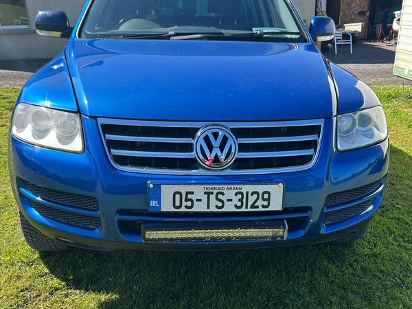 Volkswagen Touareg SUV, Diesel, 2005, Blue