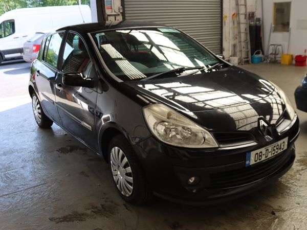 Renault Clio Hatchback, Petrol, 2008, Black