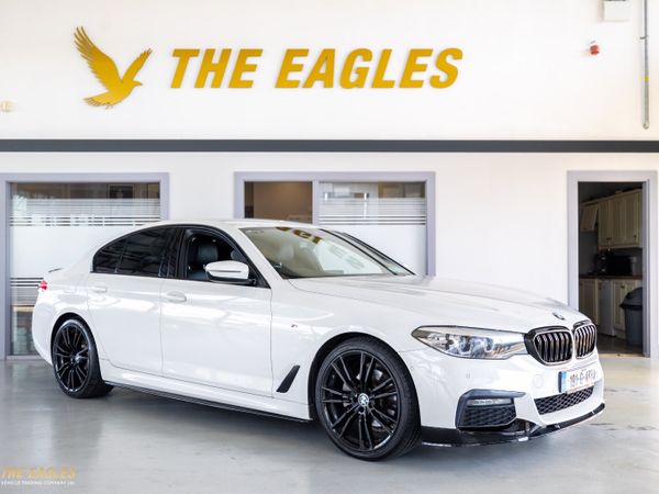 BMW 5-Series Saloon, Diesel, 2019, White