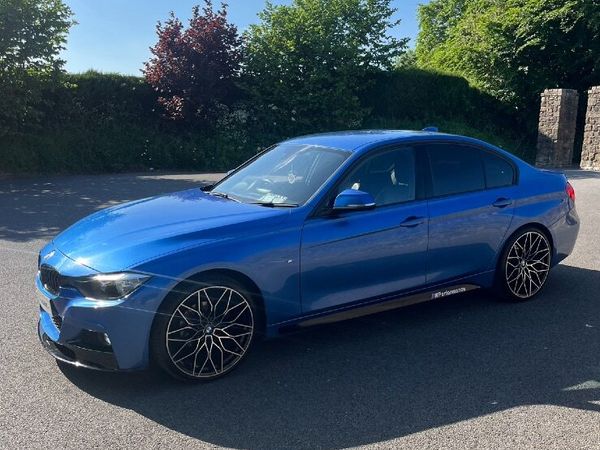 BMW 3-Series Saloon, Diesel, 2015, Blue