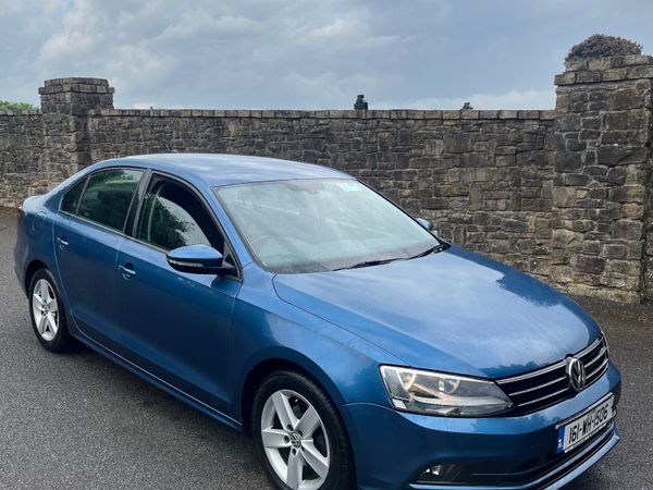 Volkswagen Jetta Saloon, Diesel, 2016, Blue