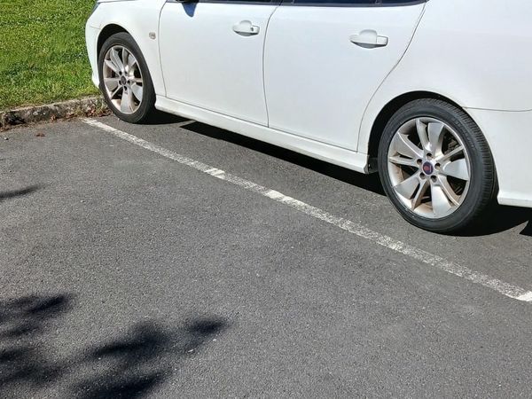 Saab 9-3 Saloon, Diesel, 2010, White