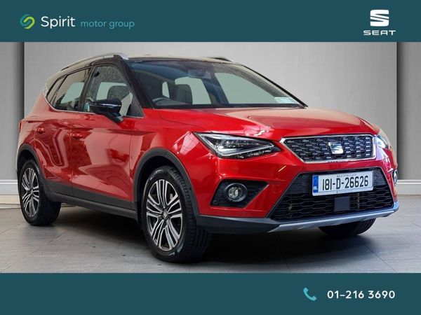 SEAT Arona SUV, Petrol, 2018, Red