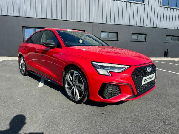 Audi A3 Saloon, Diesel, 2022, Red