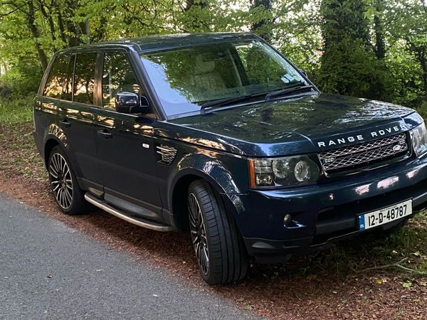 Land Rover Range Rover Sport SUV, Diesel, 2012, Blue