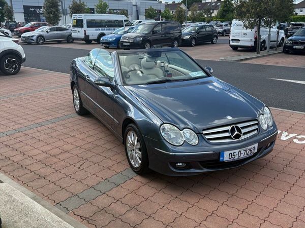 Mercedes-Benz CLK Convertible, Petrol, 2005, Blue