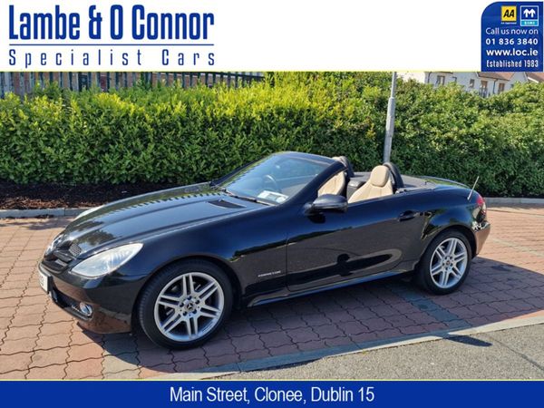Mercedes-Benz SLK Cabriolet, Petrol, 2010, Black
