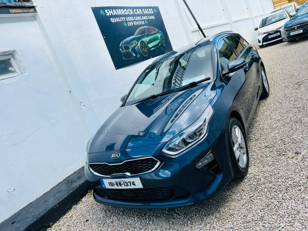 Kia Ceed Estate/Jeep, Diesel, 2019, Blue