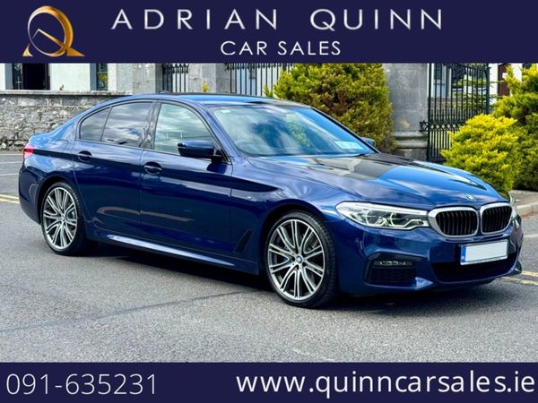 BMW 5-Series Saloon, Diesel, 2019, Blue