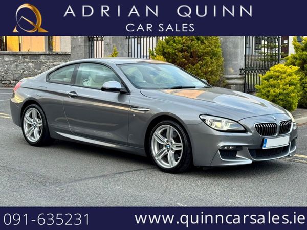 BMW 6-Series Coupe, Diesel, 2016, Grey