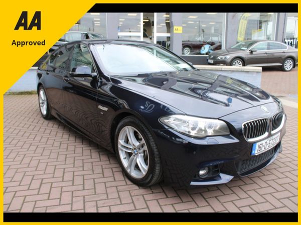 BMW 5-Series Saloon, Diesel, 2016, Black
