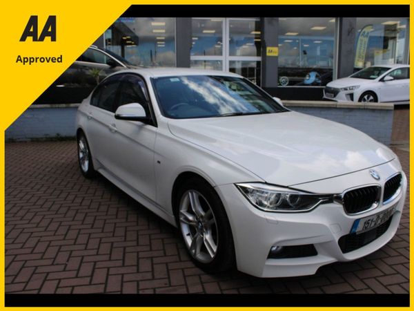 BMW 3-Series Saloon, Diesel, 2015, White
