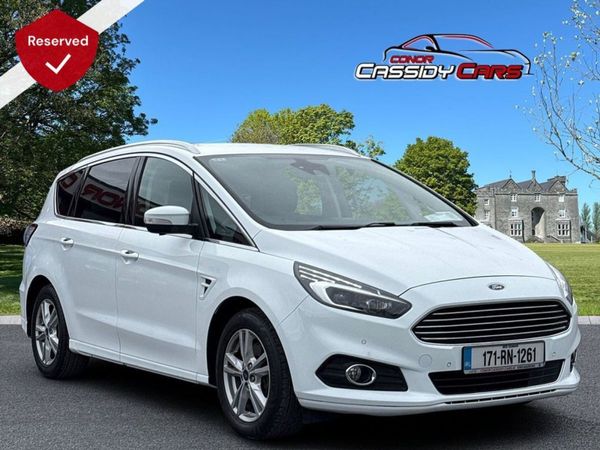 Ford S-Max MPV, Diesel, 2017, White
