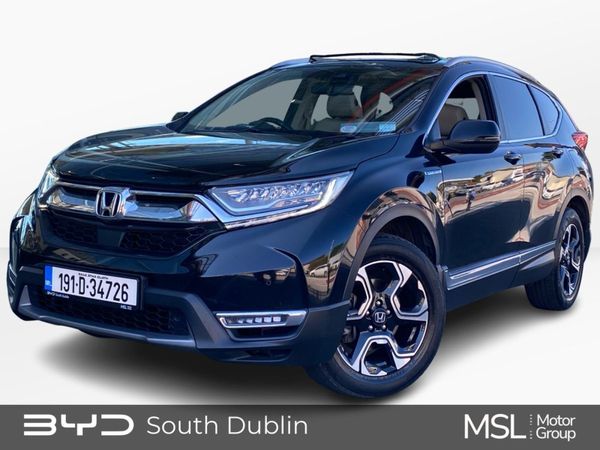 Honda CR-V SUV, Petrol Hybrid, 2019, Black