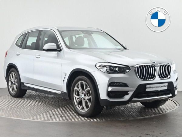 BMW X3 SUV, Diesel Hybrid, 2021, Silver