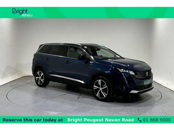 Peugeot 5008 MPV, Petrol Hybrid, 2024, Blue