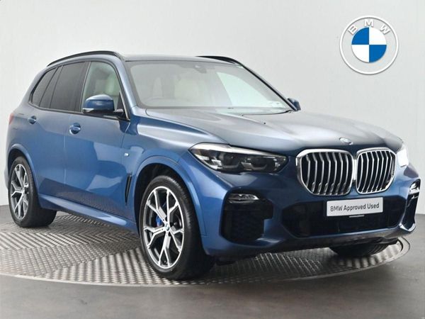 BMW X5 SUV, Petrol Plug-in Hybrid, 2021, Blue