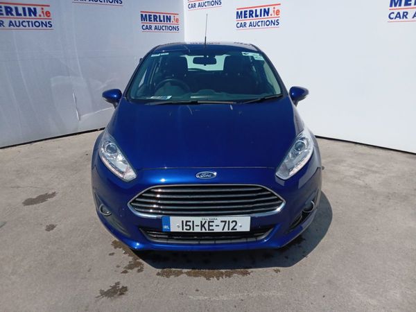 Ford Fiesta Hatchback, Petrol, 2015, Blue