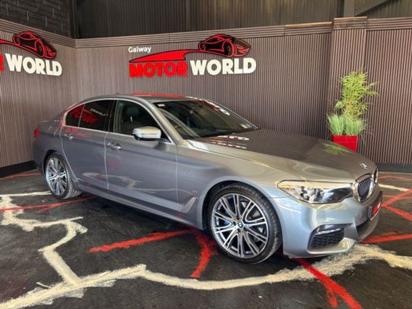 BMW 5-Series Saloon, Hybrid, 2018, Grey