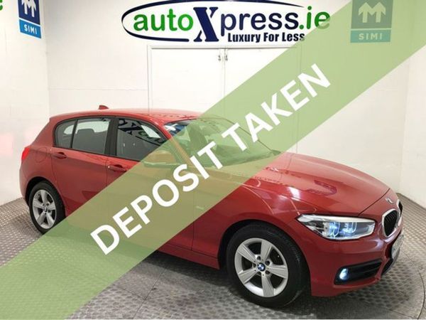 BMW 1-Series Hatchback, Diesel, 2017, Red