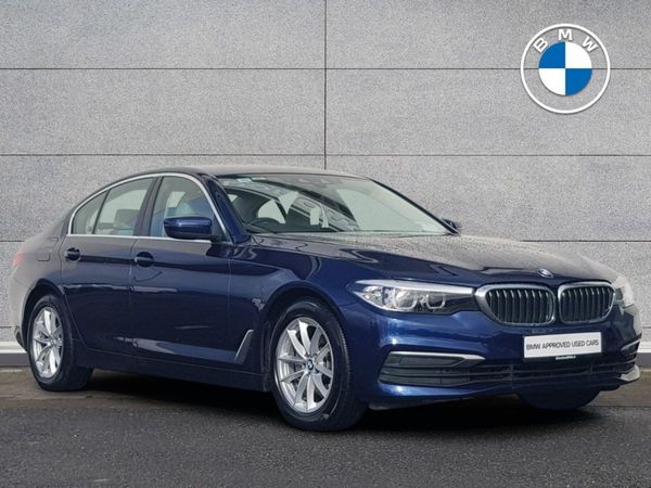 BMW 5-Series Saloon, Diesel, 2019, Blue
