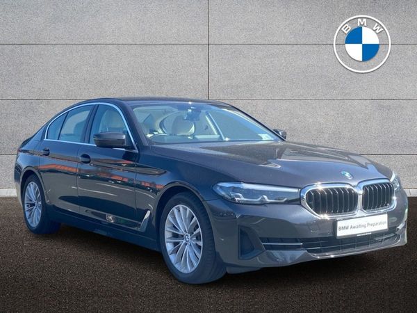 BMW 5-Series Saloon, Diesel Hybrid, 2022, Grey