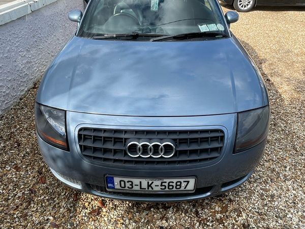 Audi TT Convertible, Petrol, 2003, Blue