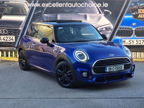 Mini Cooper Hatchback, Petrol, 2019, Blue