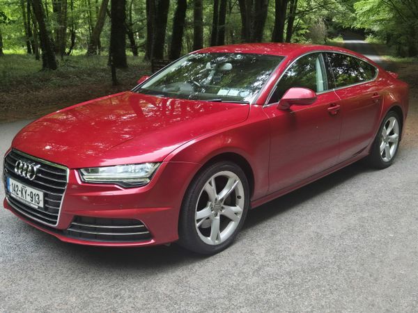 Audi A7 Hatchback, Diesel, 2014, Red