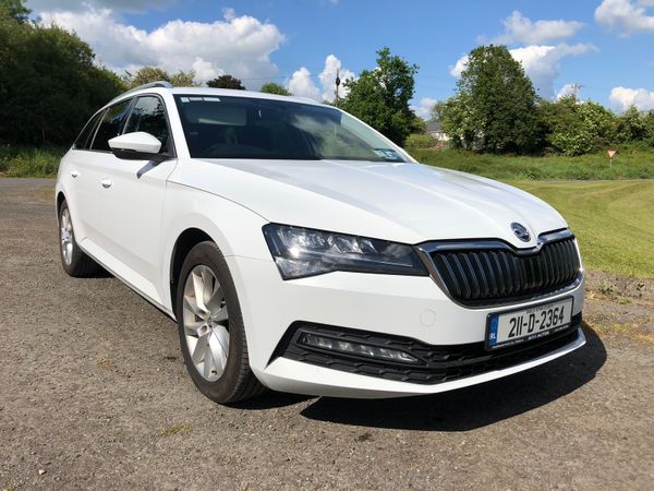 Skoda Superb Estate, Diesel, 2021, White