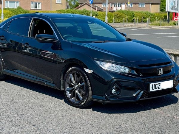 Honda Civic Hatchback, Petrol, 2021, Black