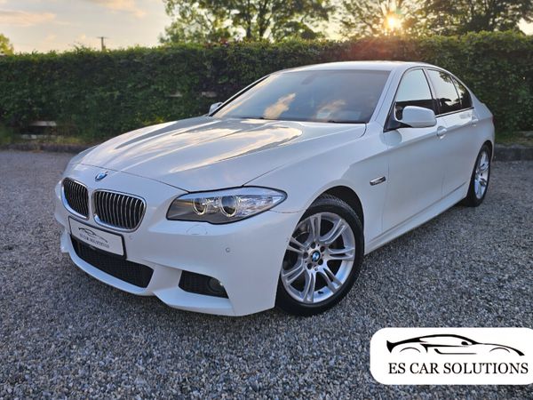 BMW 5-Series Saloon, Diesel, 2012, White