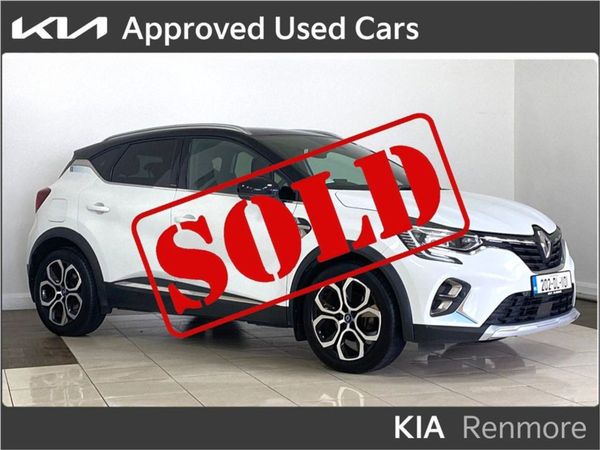 Renault Captur Hatchback, Hybrid, 2020, White