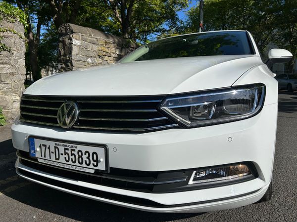 Volkswagen Passat Saloon, Diesel, 2017, White