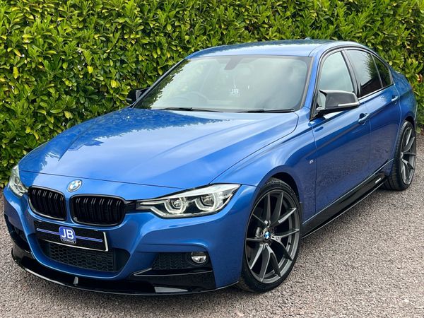 BMW 3-Series Saloon, Diesel, 2017, Blue