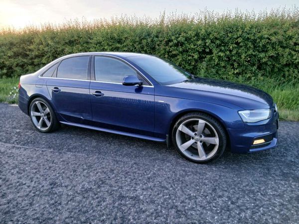Audi A4 Saloon, Diesel, 2013, Blue