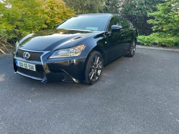 Lexus GS Saloon, Petrol Hybrid, 2013, Black