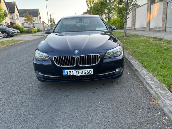 BMW 5-Series Saloon, Diesel, 2013, Blue