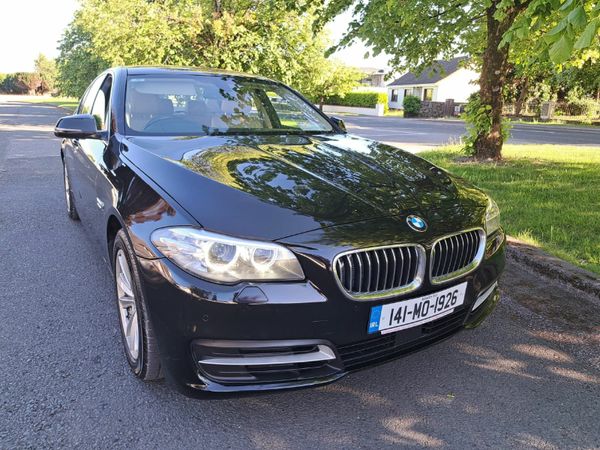 BMW 5-Series Saloon, Diesel, 2014, Black