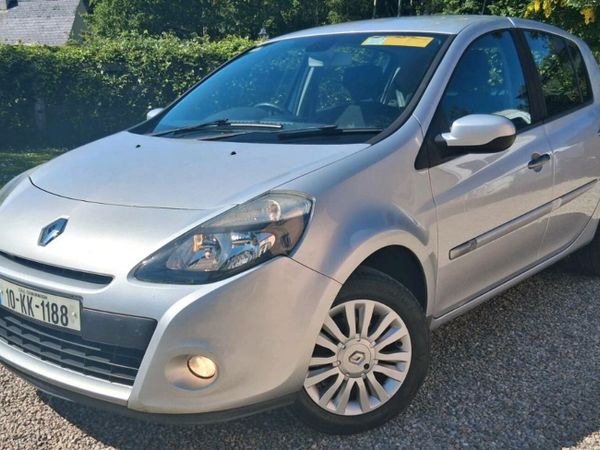 Renault Clio Hatchback, Ethanol Petrol, 2010, Silver