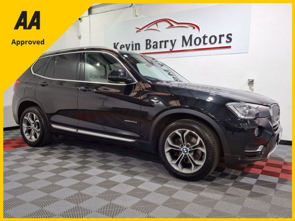 BMW X3 SUV, Diesel, 2017, Black
