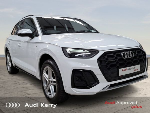 Audi Q5 SUV, Petrol Plug-in Hybrid, 2024, White