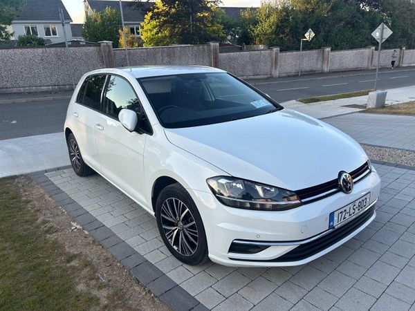 Volkswagen Golf Hatchback, Diesel, 2017, White