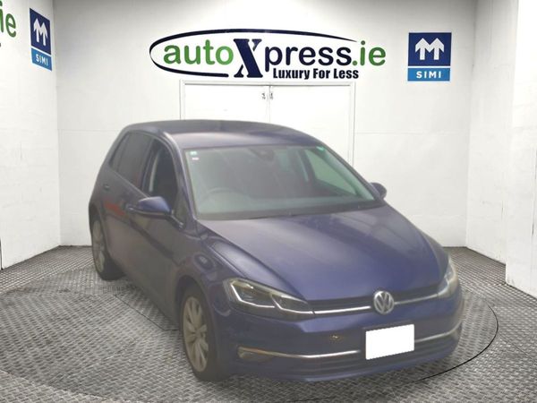 Volkswagen Golf Hatchback, Petrol, 2018, Blue