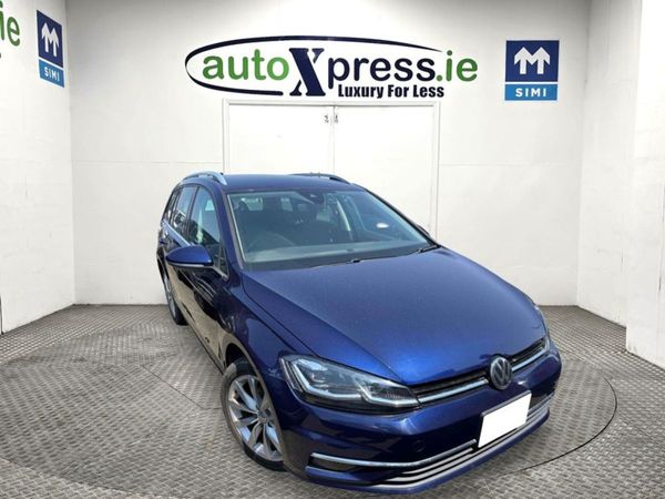 Volkswagen Golf Estate, Petrol, 2019, Blue