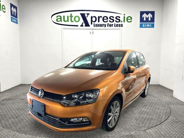 Volkswagen Polo Hatchback, Petrol, 2017, Orange